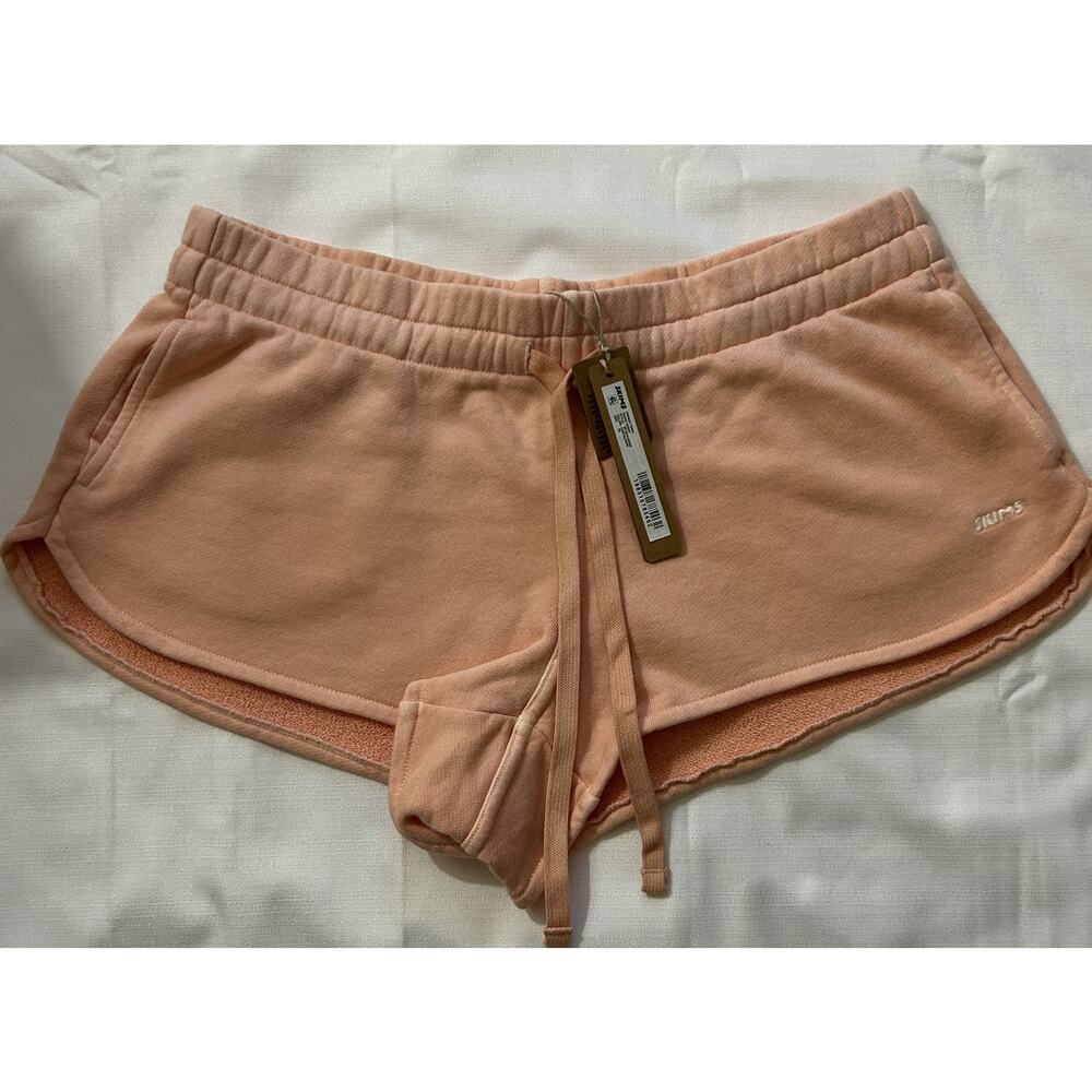 Skims NWT Women's Terry Cloth Comfortable Lounge Shorts Peach Size XS